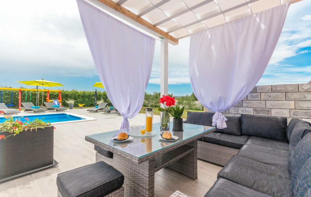 Villa Maris Zadarvillas Tinj Exterior foto