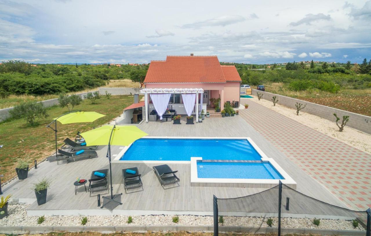 Villa Maris Zadarvillas Tinj Exterior foto